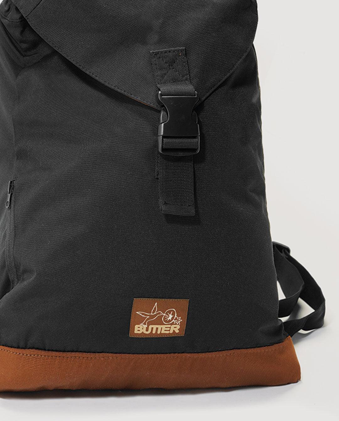 Butter Goods - Gore Backpack - Black / Brown Bags Butter Goods   