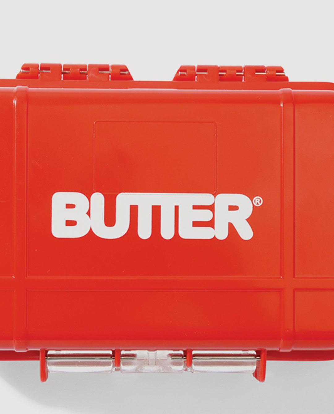 Butter Goods - Mini Plastic Logo Case - Red Lifestyle Butter Goods   