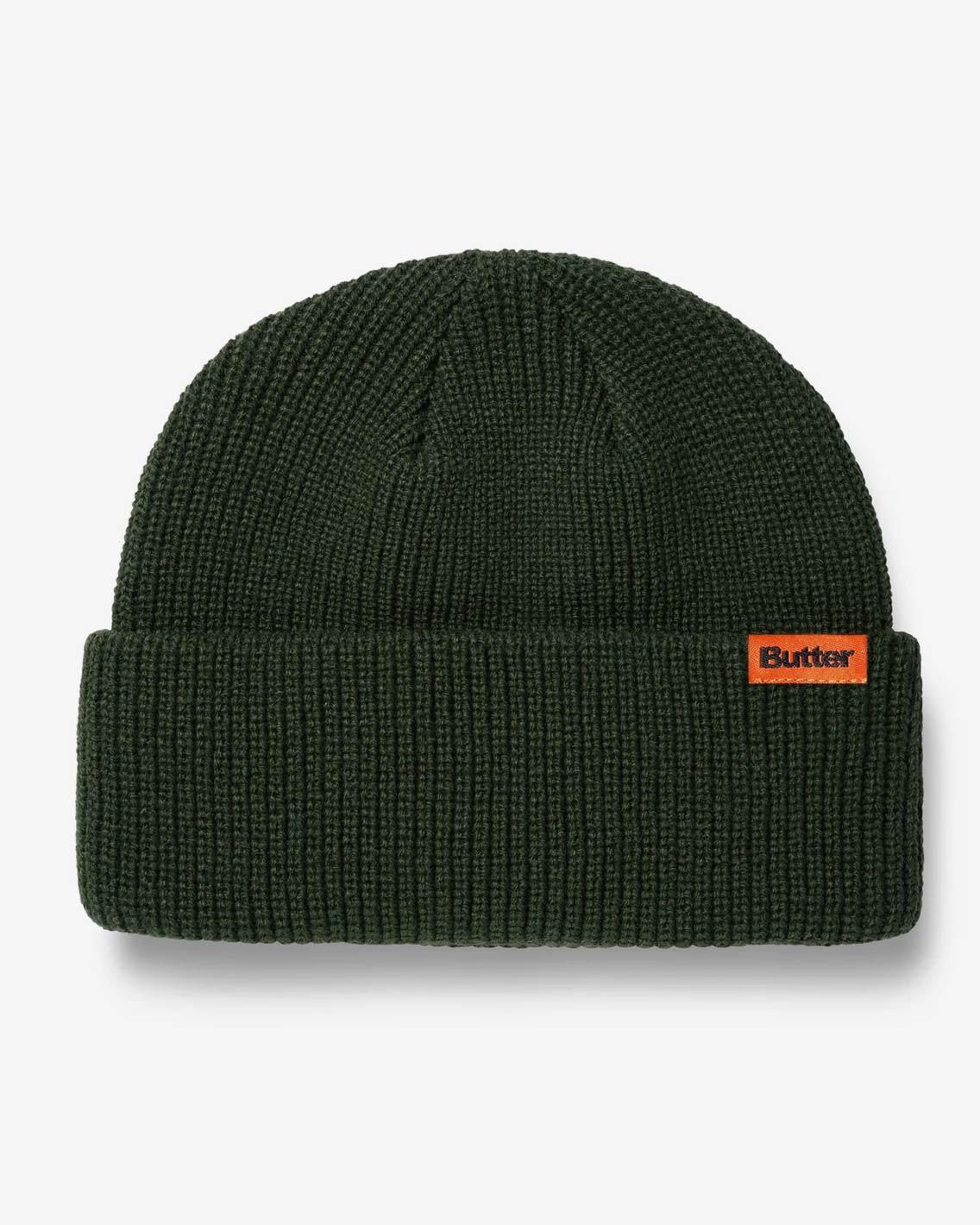 Butter Goods - Tall Wharfie Beanie - Forest Beanie Butter Goods   