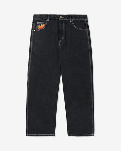 Butter Goods - Tour Denim Jeans - Flat Black Pants Butter Goods   