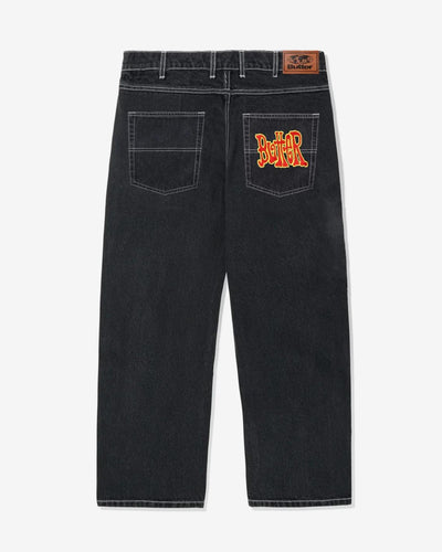 Butter Goods - Tour Denim Jeans - Flat Black Pants Butter Goods   