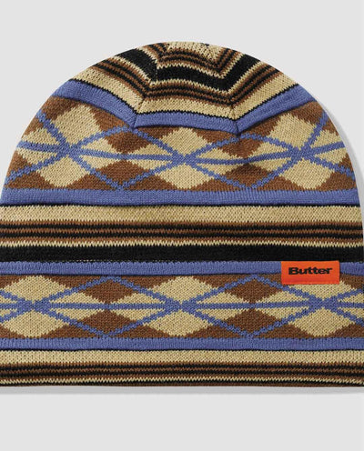 Butter Goods - Wilson Cuff Beanie - Brown Beanie Butter Goods   