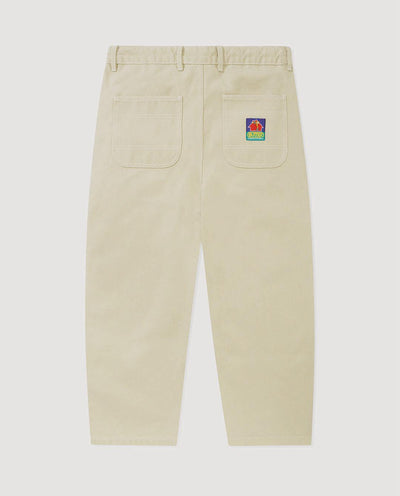 Butter Goods - Work Double Knee Pants - Washed Khaki Pants Butter Goods   