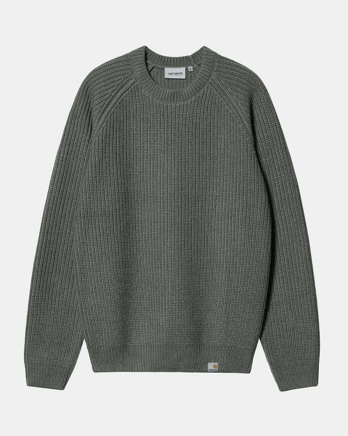 Carhartt - Forth Sweater - Smoke Green Crewneck Carhartt   