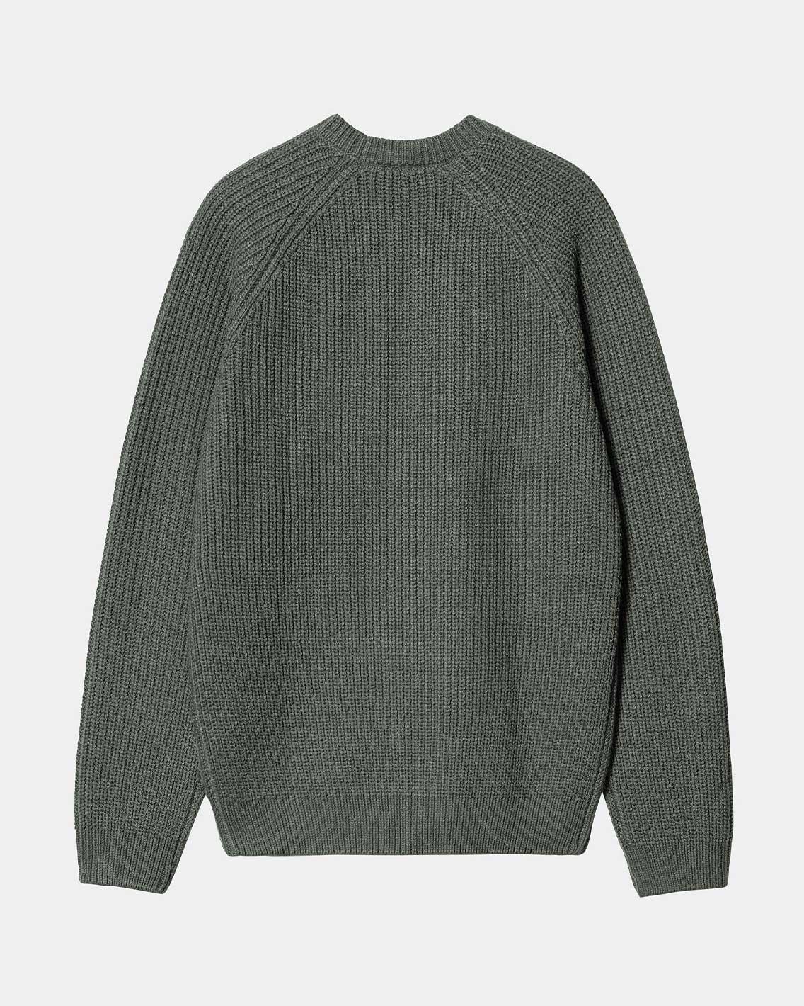 Carhartt - Forth Sweater - Smoke Green Crewneck Carhartt   