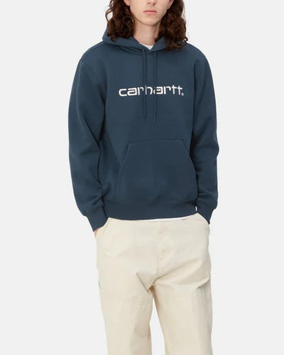 Carhartt - Hooded Carhartt Sweat - Squid / Salt Hoodies Carhartt   