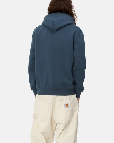 Carhartt - Hooded Carhartt Sweat - Squid / Salt Hoodies Carhartt   