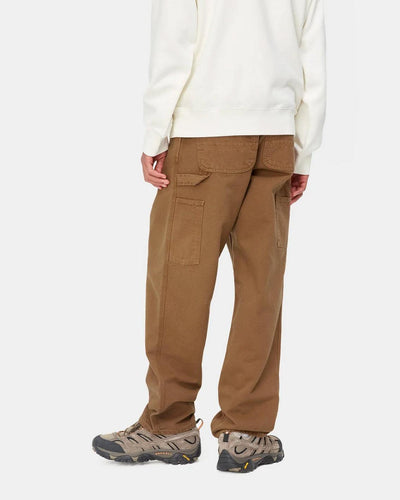 Carhartt - Single Knee Pant - Hamilton Brown Rinsed Pants Carhartt   