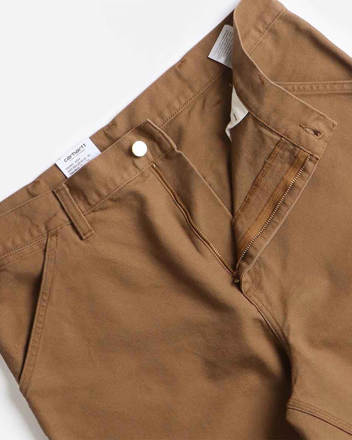 Carhartt - Single Knee Pant - Hamilton Brown Rinsed Pants Carhartt   