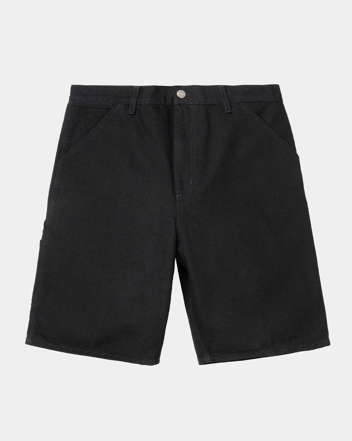 Carhartt - Single Knee Short - Black Rinsed Shorts Carhartt   