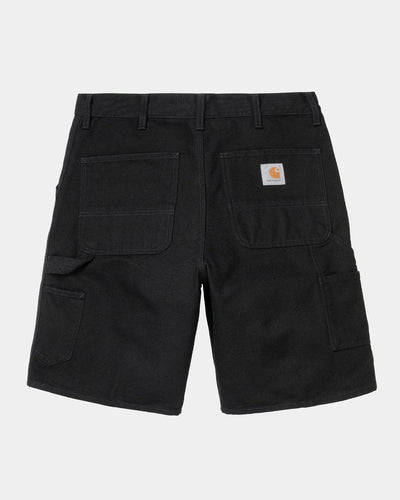 Carhartt - Single Knee Short - Black Rinsed Shorts Carhartt   