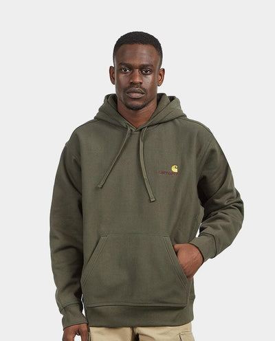 Carhartt WIP - American Script Hood - Plant Hoodies Carhartt   