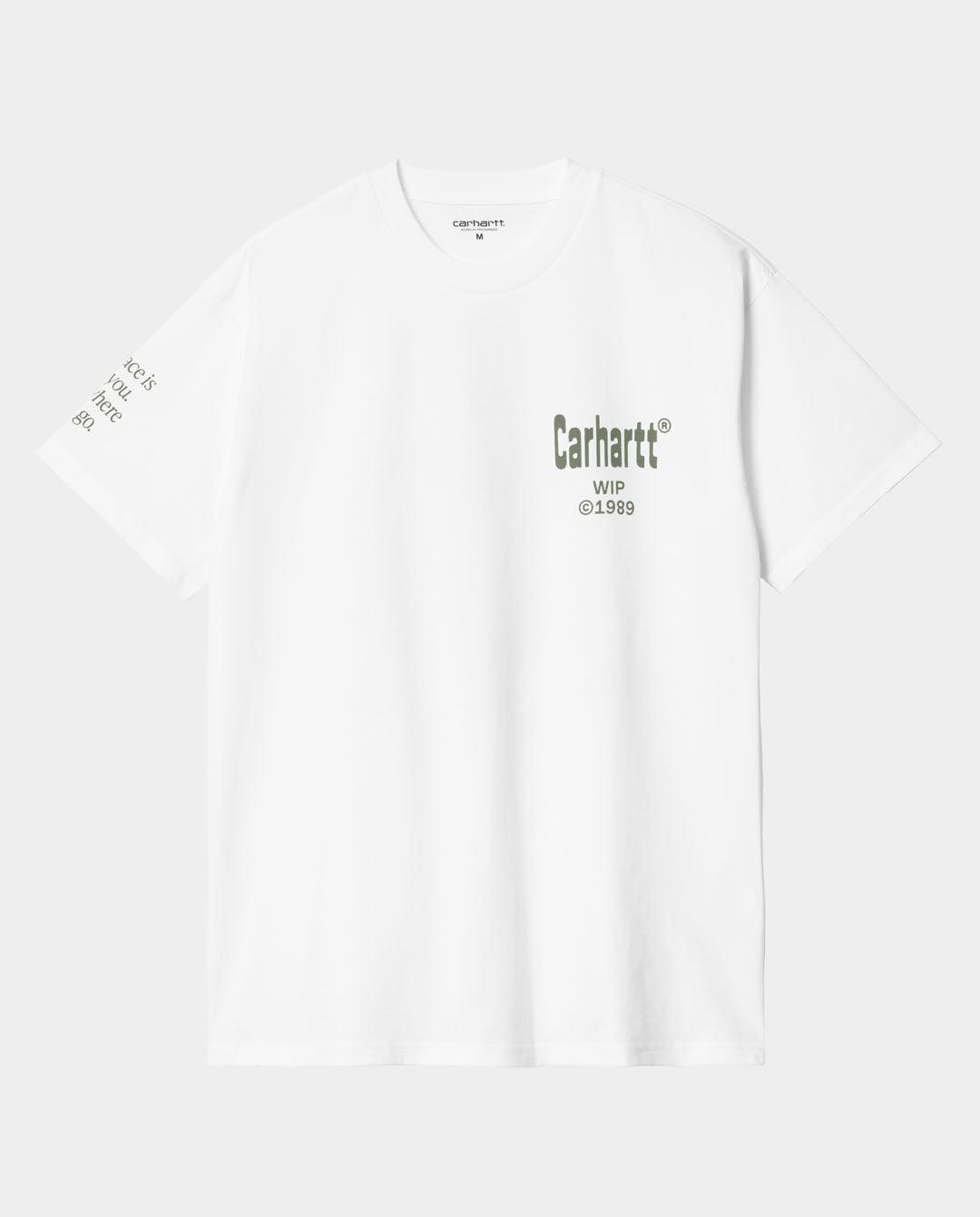 Carhartt WIP - Home T-Shirt - White/Green T-Shirts Carhartt   