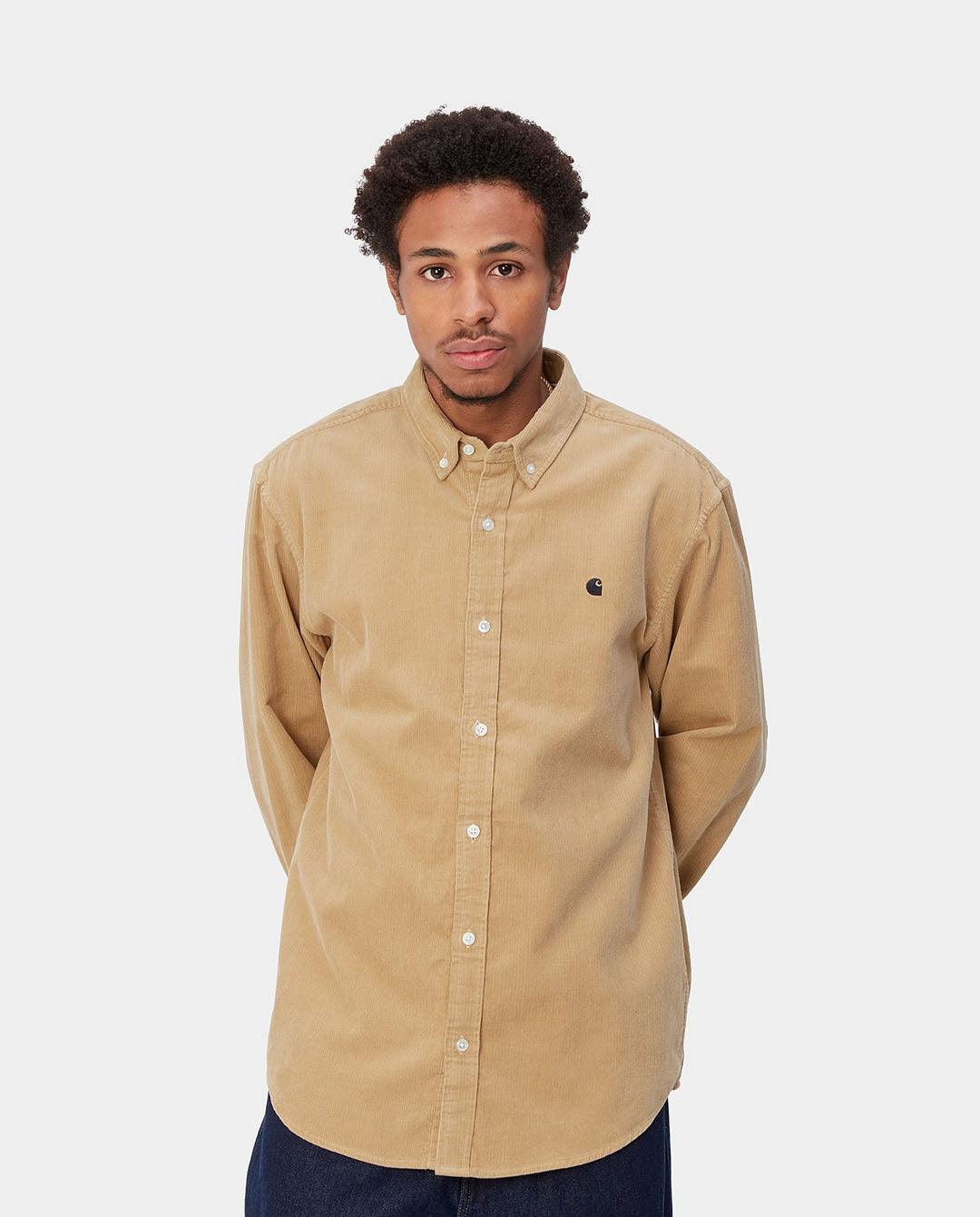 Carhartt corduroy shirt best sale