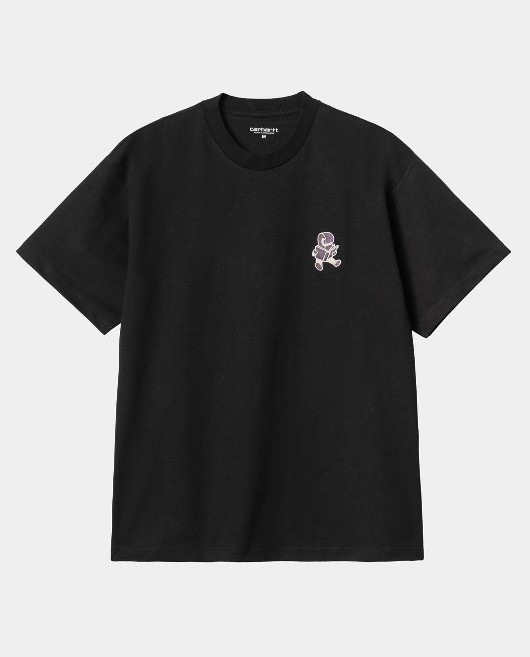 Carhartt WIP - Reading Club T-Shirt - Black T-Shirts Carhartt   