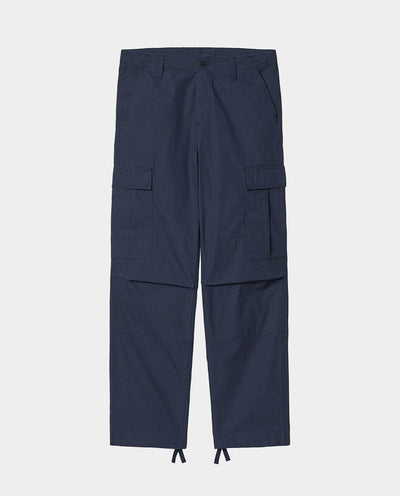 Carhartt WIP - Regular Cargo Pant - Blue Rinsed Pants Carhartt   