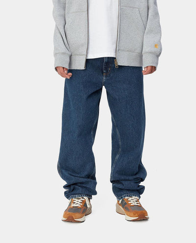 Carhartt WIP - Single Knee Pant - Blue Stone Washed Pants Carhartt   