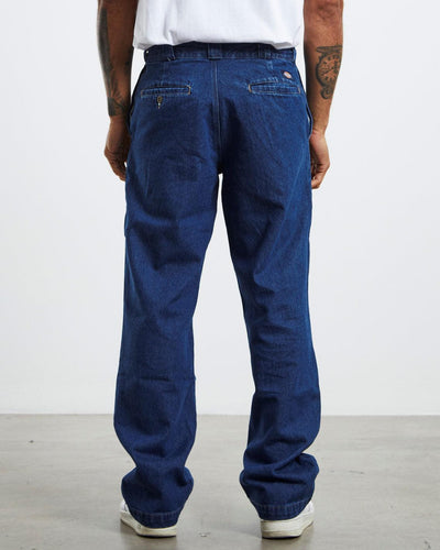 Dickies - 874 Denim Original Fit Jean - Stone Washed Indigo Pants Dickies   