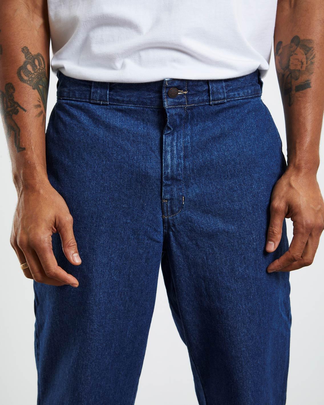 Dickies - 874 Denim Original Fit Jean - Stone Washed Indigo Pants Dickies   