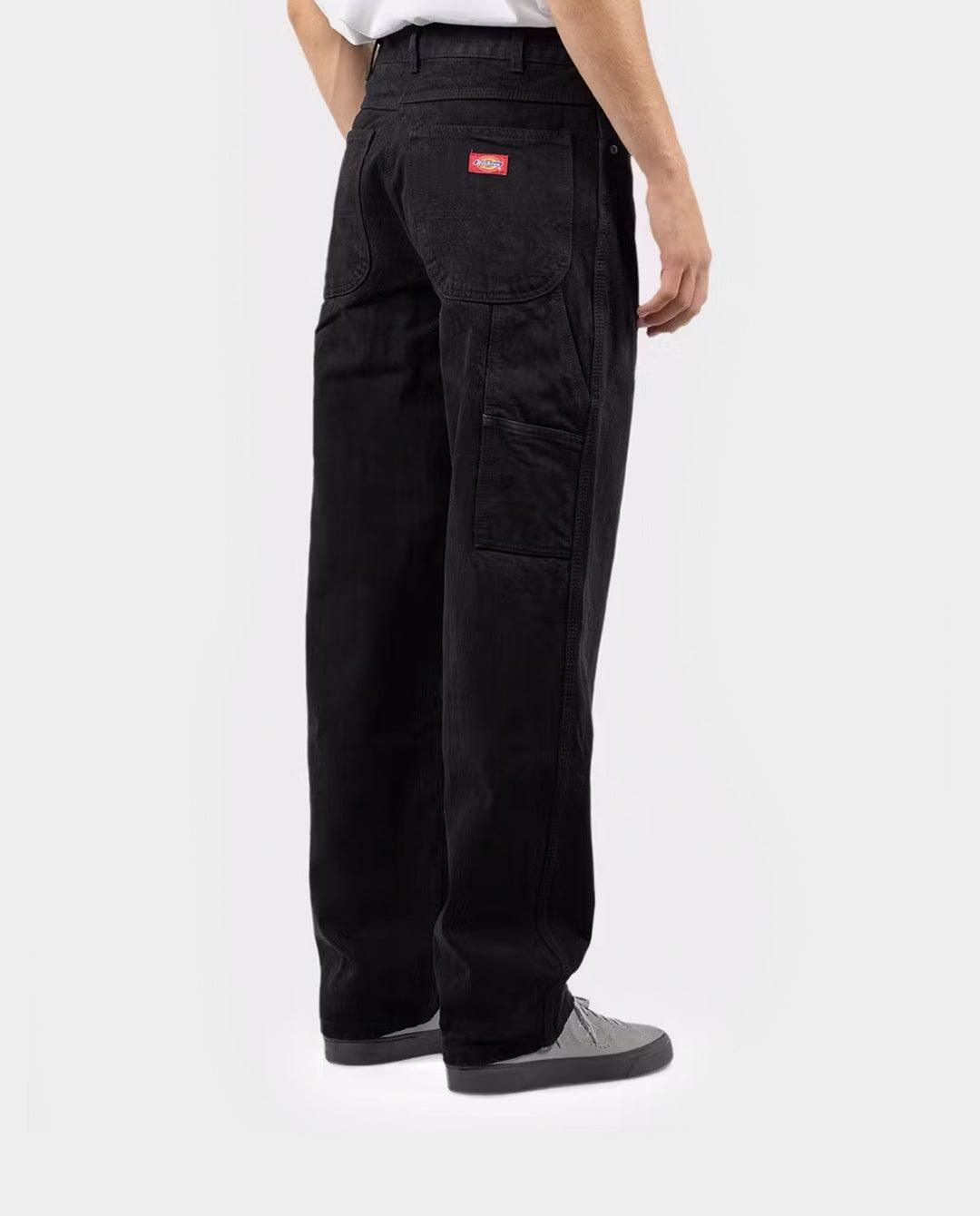 Dickies - Relaxed Fit Carpenter Jean - Rinsed Black Pants Dickies   