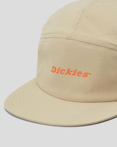 Dickies - Ripstop Strapback 5 Panel Cap  - Desert Sand Hats Dickies   