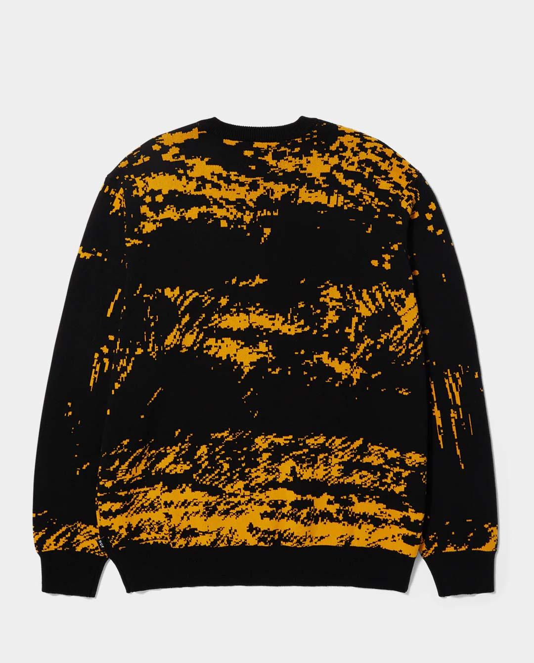 HUF - #5 Horse Crewneck Sweater - Black Crewneck HUF   