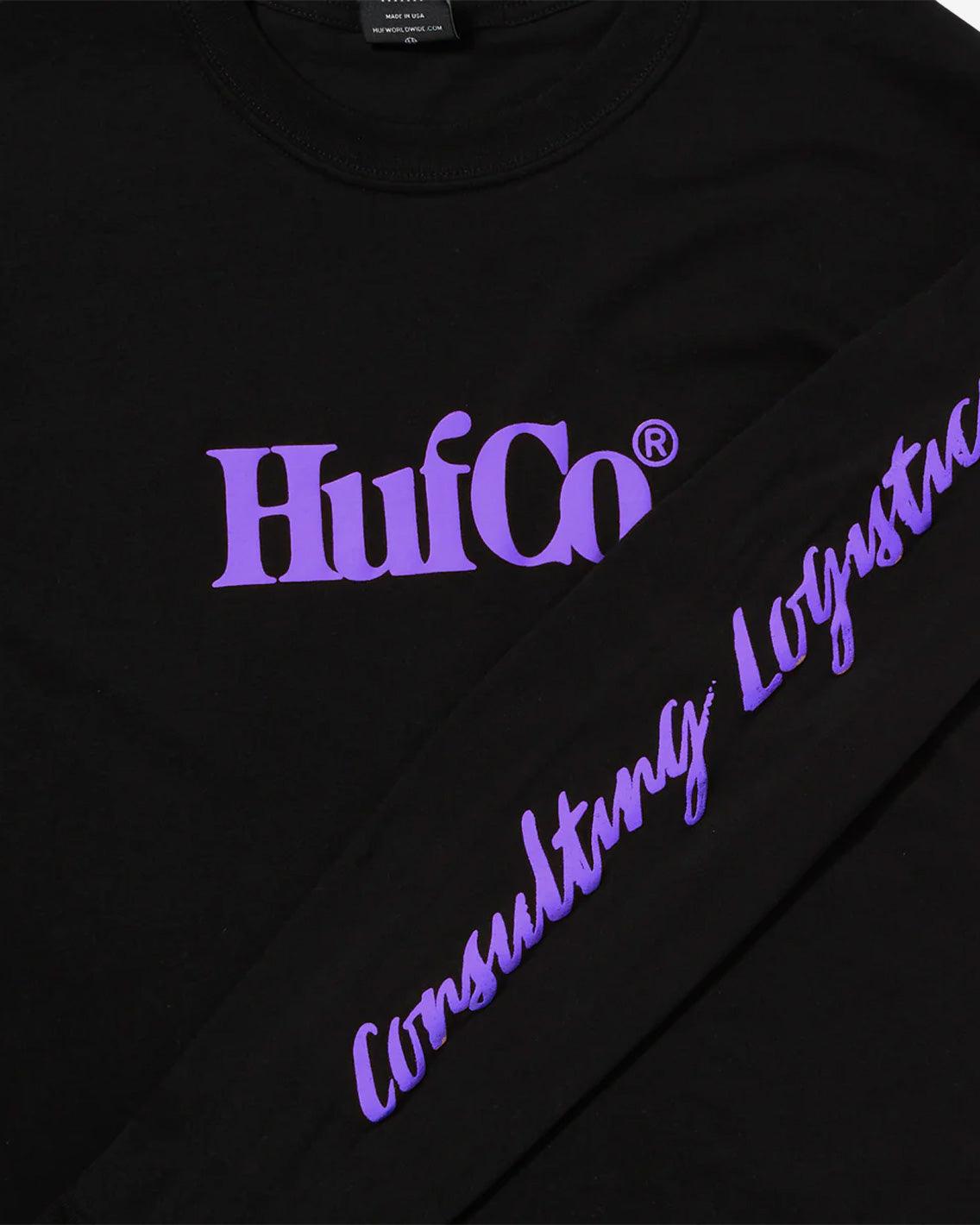 HUF - Huf Co L/S Tee - Black Long Sleeve HUF   