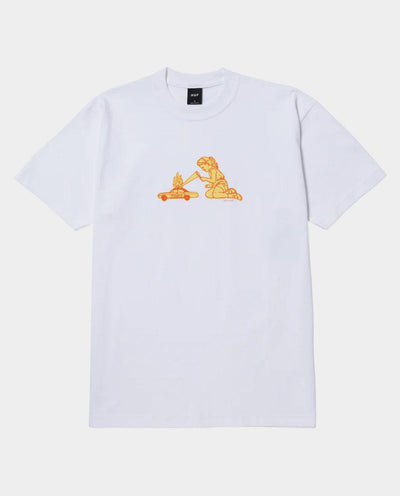 Huf - Playtime T-Shirt - White T-Shirts HUF   