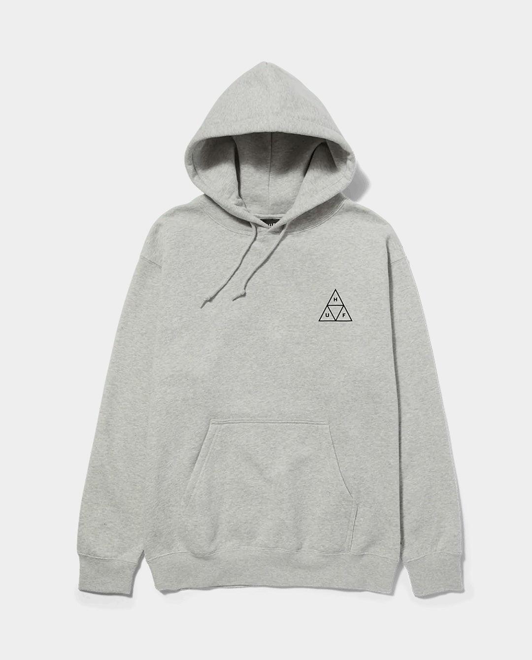 HUF - Set TT Pullover Hood - Grey Hoodies HUF   