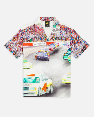HUF x Goodyear - Circuit Woven Shirt - Multi Shirts HUF   