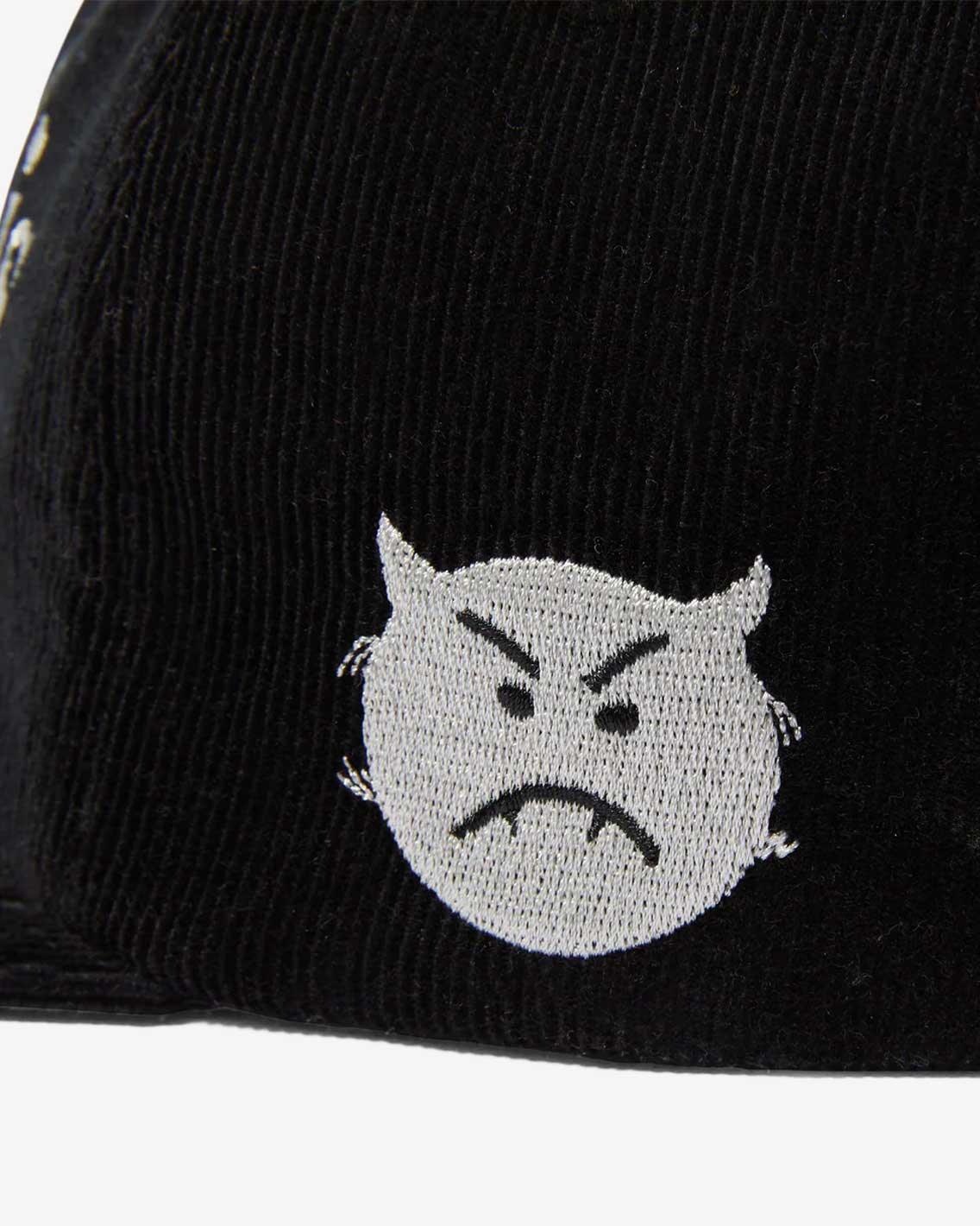 HUF x Smashing Pumpkins - Vampire Snapback Hat - Black Hats HUF   