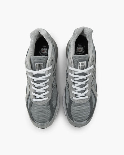 New Balance - MADE U990GR4 - Grey / Silver Shoes New Balance   