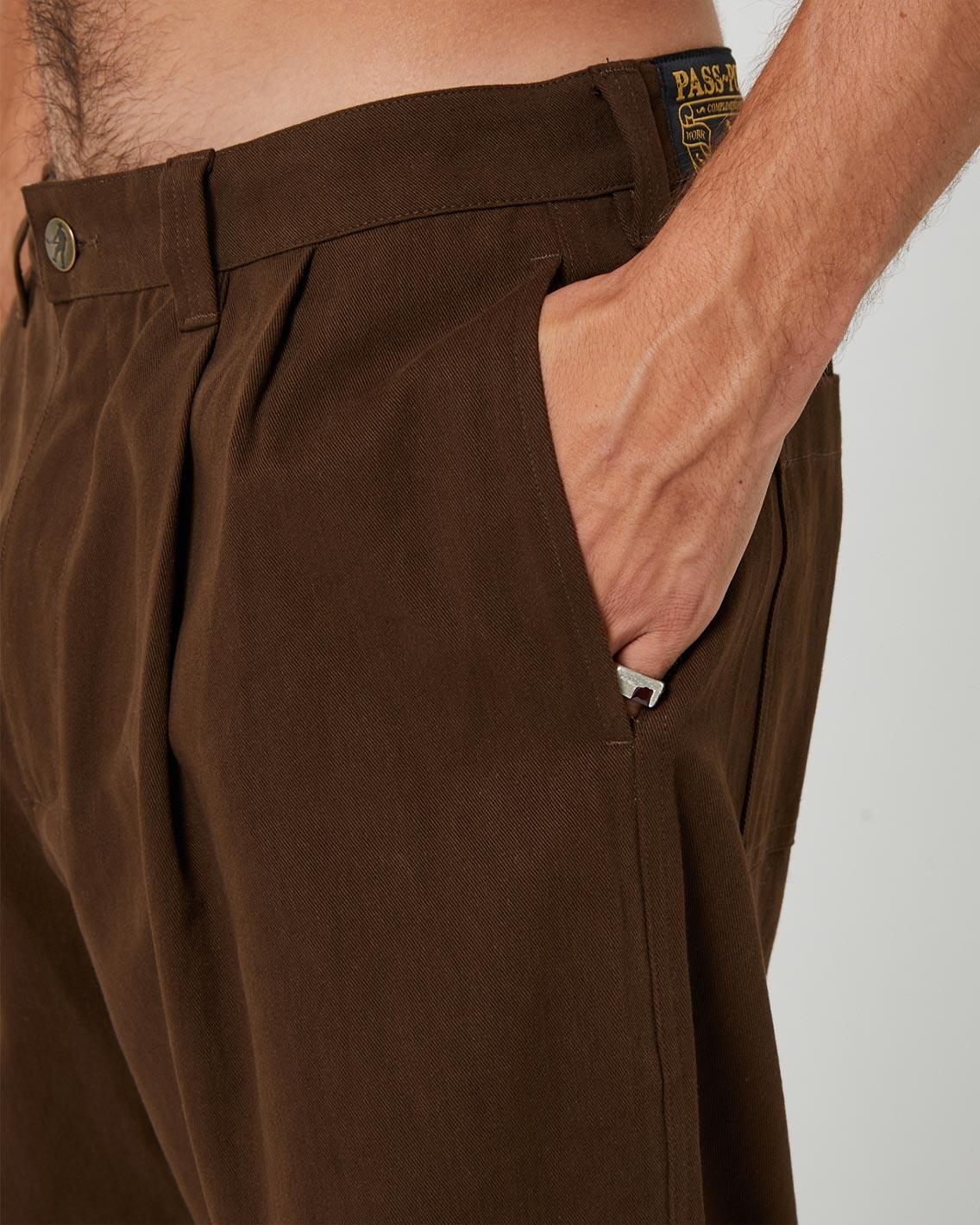 Passport - Leagues Club Pant - Brown Pants Passport   