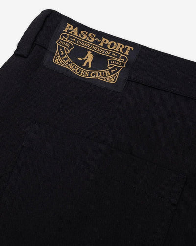 Passport - Leagues Club Short - Black Shorts Passport   