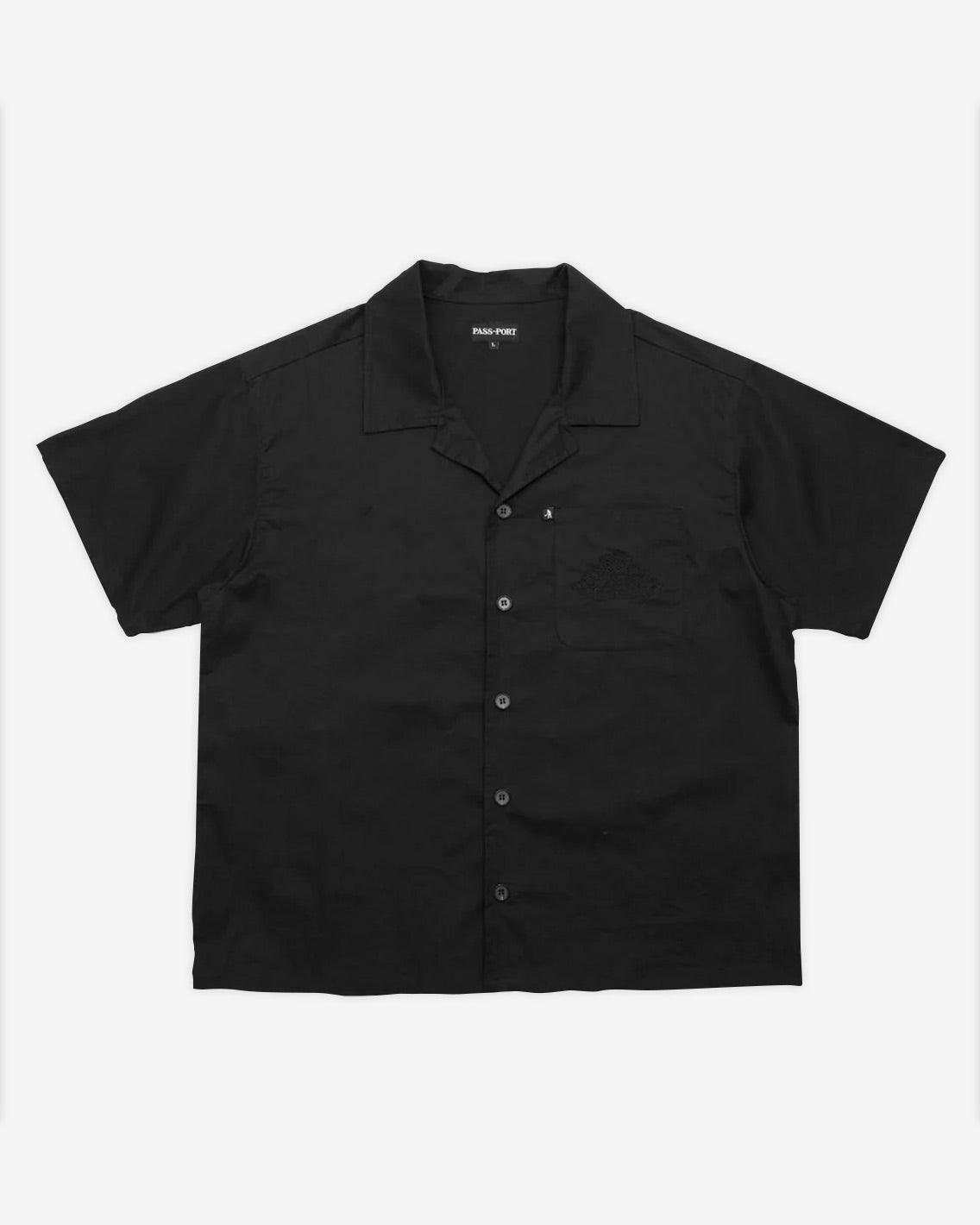 Passport - Manuscript Casual Shirt - Black Shirts Passport   