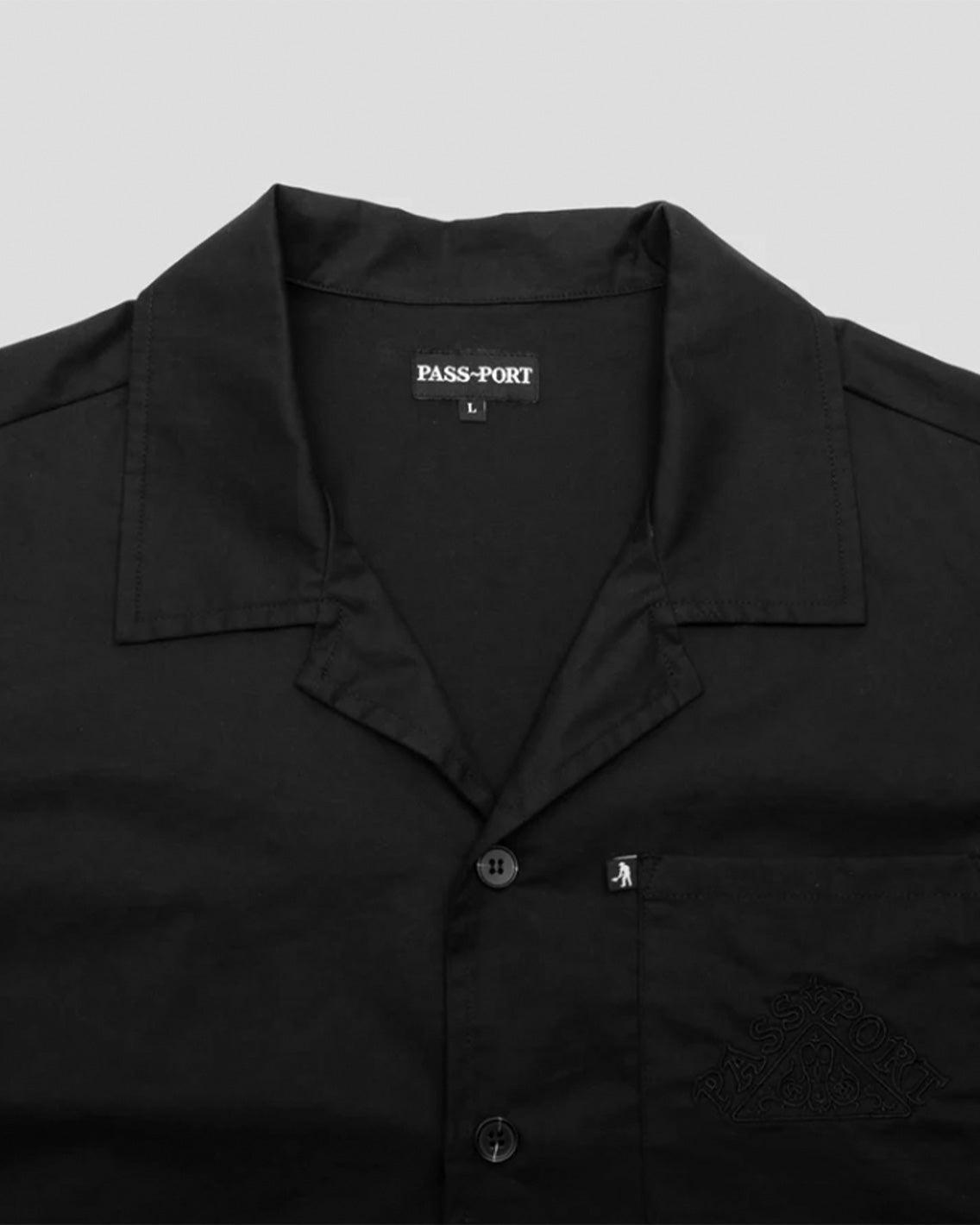 Passport - Manuscript Casual Shirt - Black Shirts Passport   