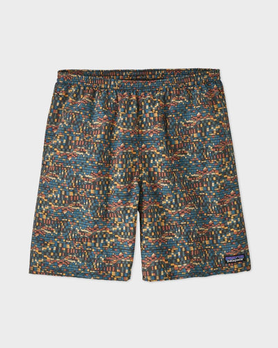 Patagonia - Baggies Longs - Fitz Roy Patchwork / Ink Black Shorts Patagonia   