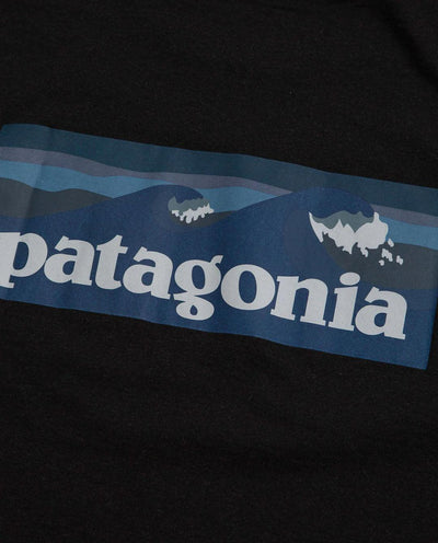 Patagonia - M's Boardshort Logo Pocket Responsibili-Tee T-Shirt - Black T-Shirts Patagonia   