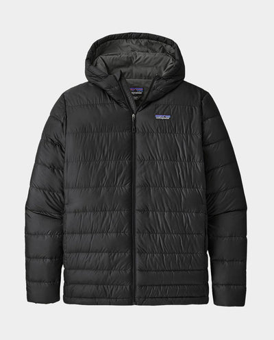 Patagonia - M’s Down Hooded Jacket - Black Hoodies Patagonia   