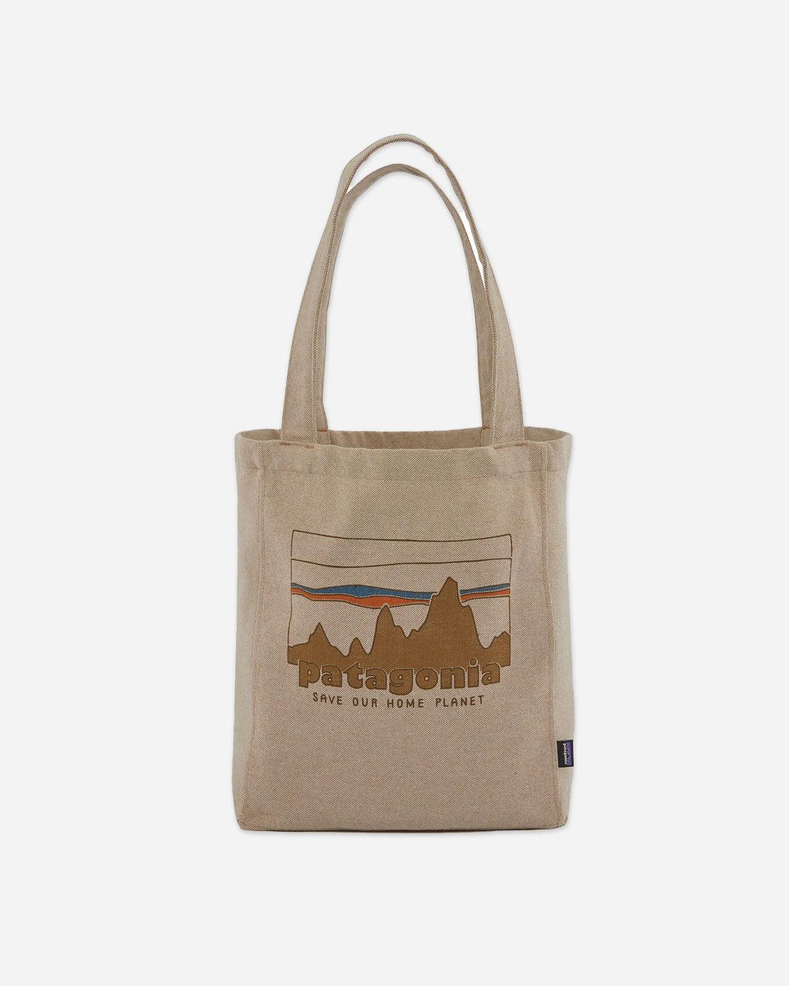 Patagonia - Recycled Market Tote - 73 Skyline Classic Tan Bags Patagonia   