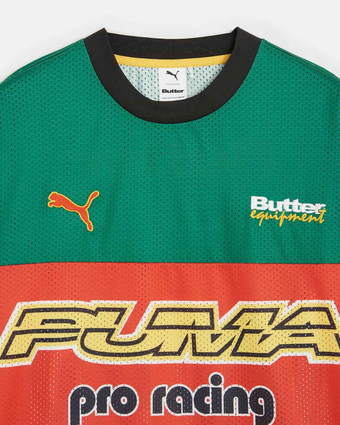 Puma x Butter - 15 Year Jersey - Green / Red T-Shirts Butter Goods   