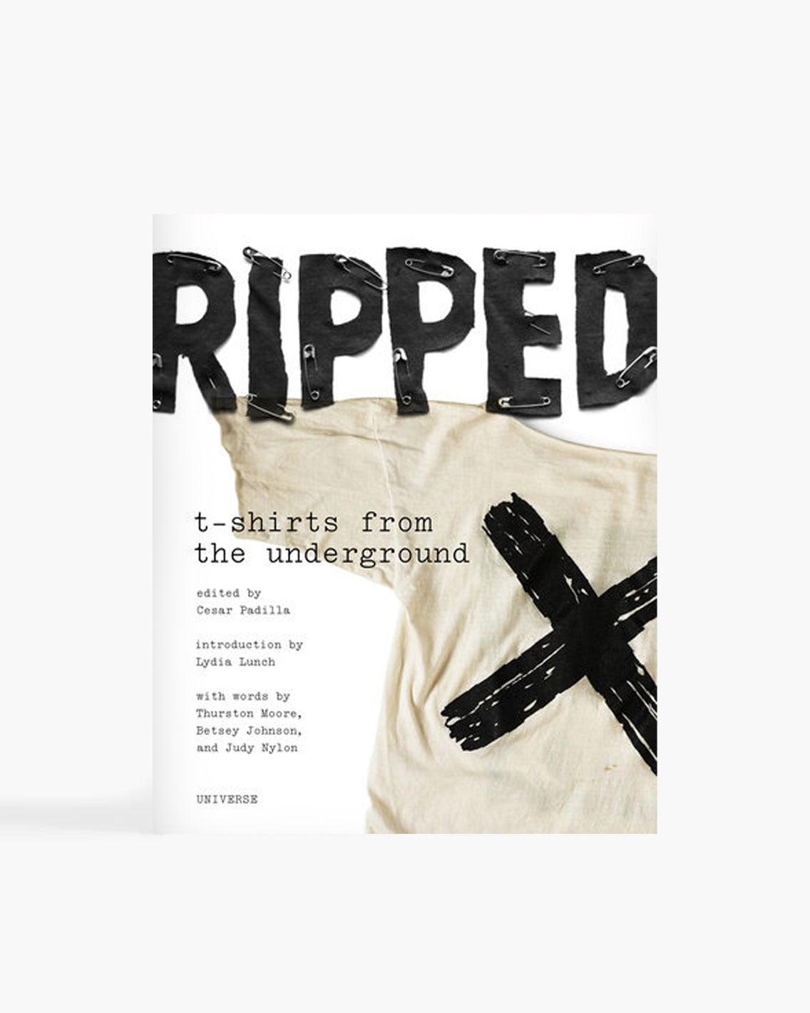 Rizzoli - Ripped: T-Shirts from the Underground Books Rizzoli   