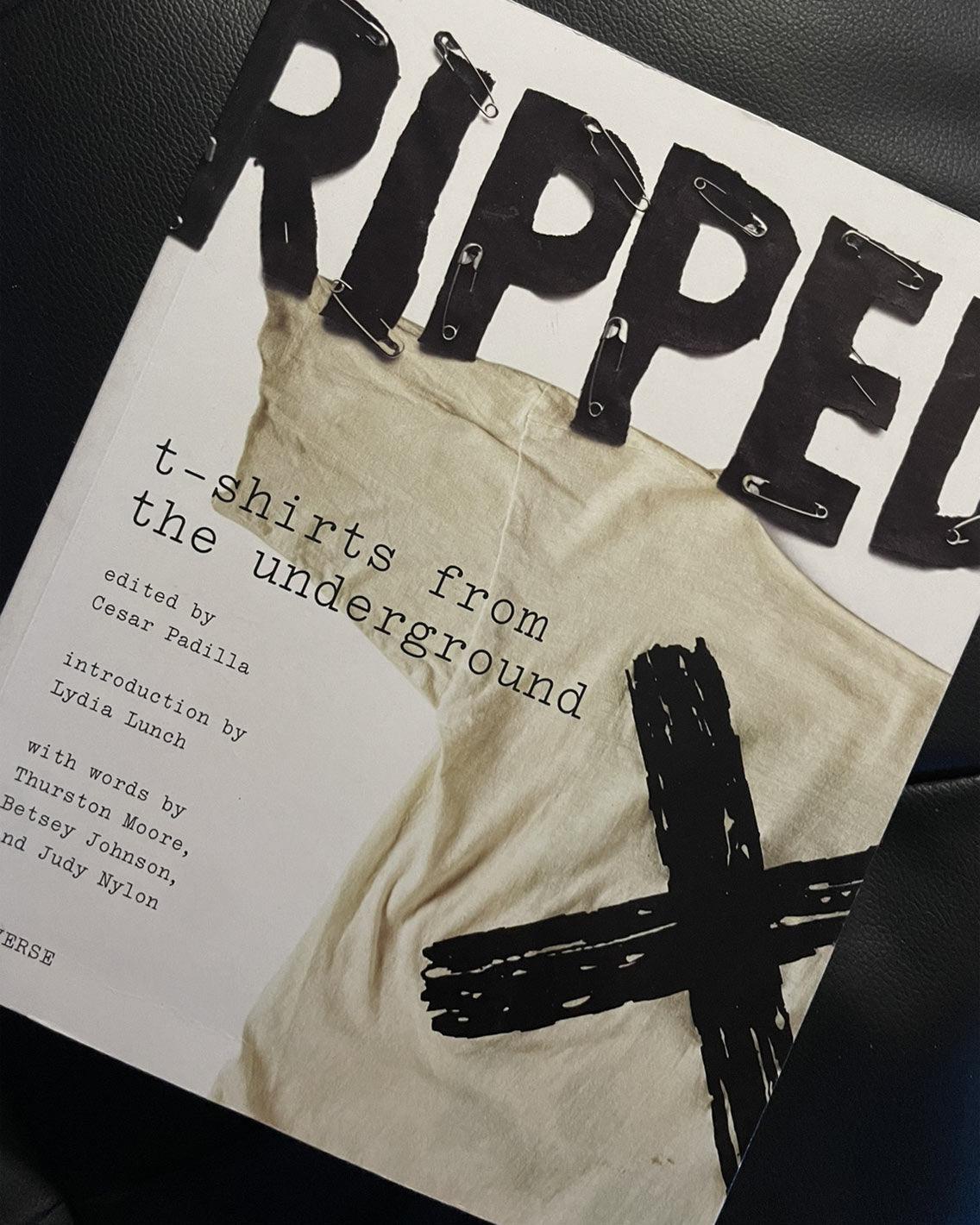 Rizzoli - Ripped: T-Shirts from the Underground Books Rizzoli   