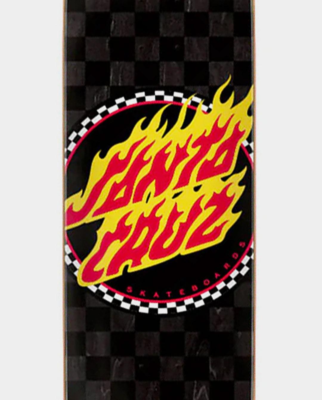 Santa Cruz - Flame Dot Check 8.5” Deck Deck Santa Cruz   