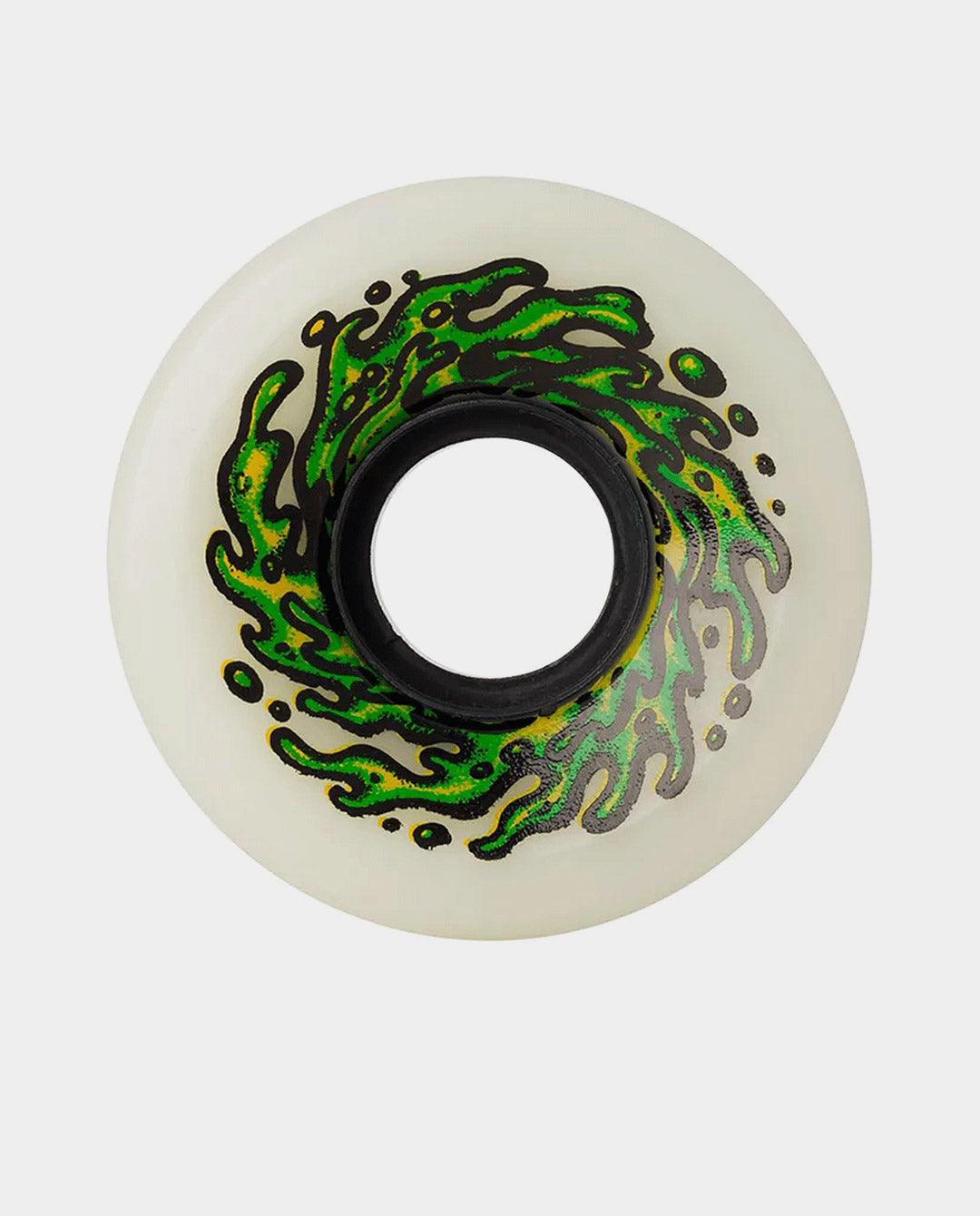 Santa Cruz - Slime Balls Mini OG Slime 90A 54mm Wheel - White Wheel Santa Cruz   