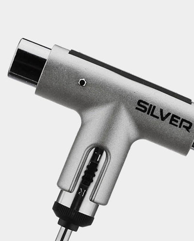 Silver - Ratchet Skate Tool Skate accessory Silver   