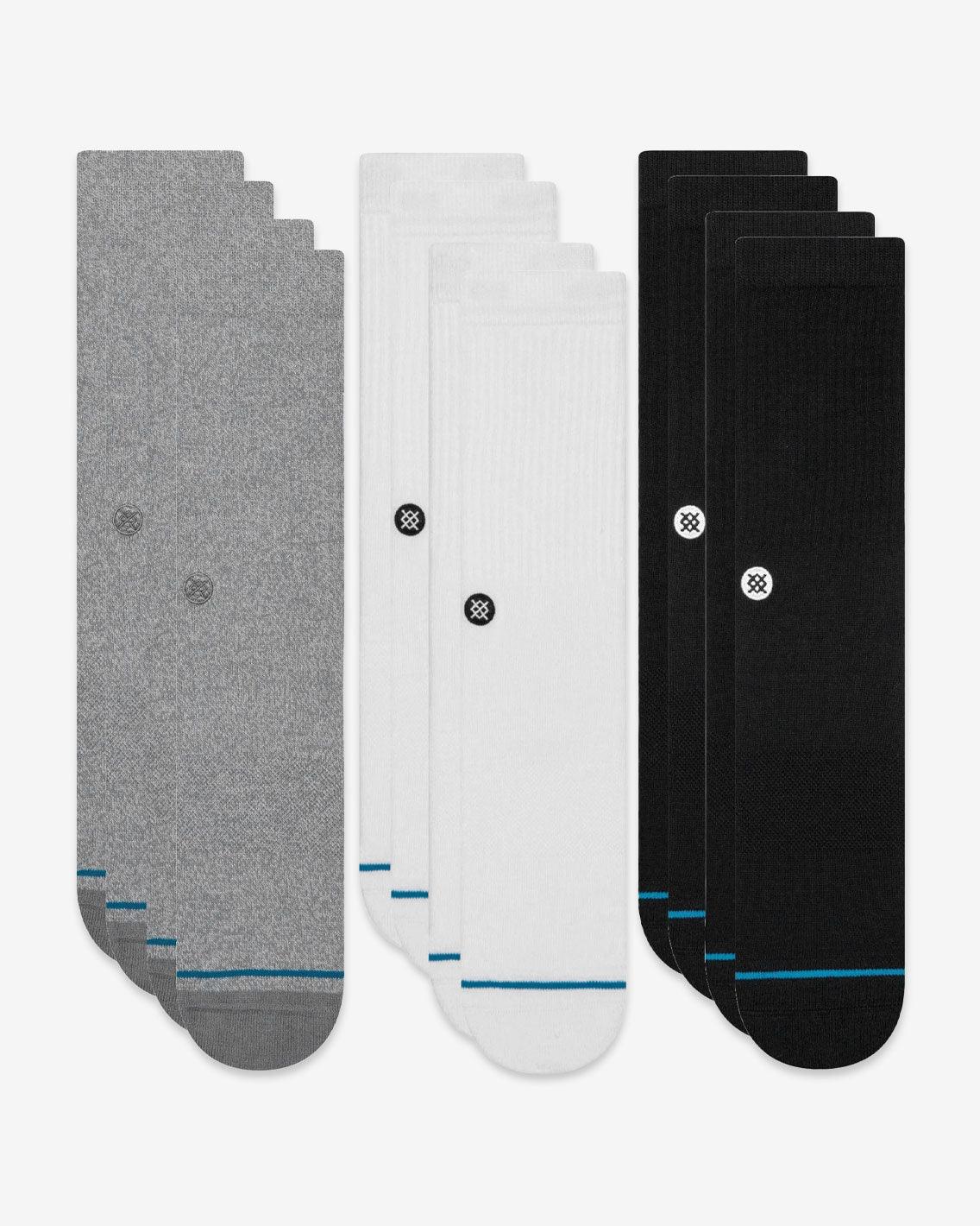 Stance - Icon 3 Pack - Multi Socks Stance   