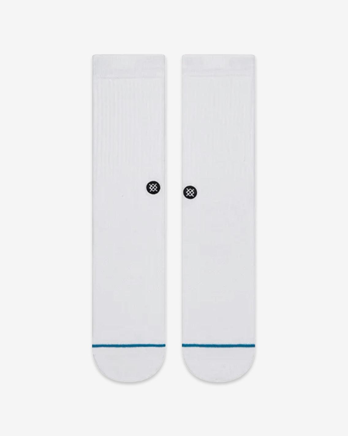 Stance - Icon - White / Black Socks Stance   