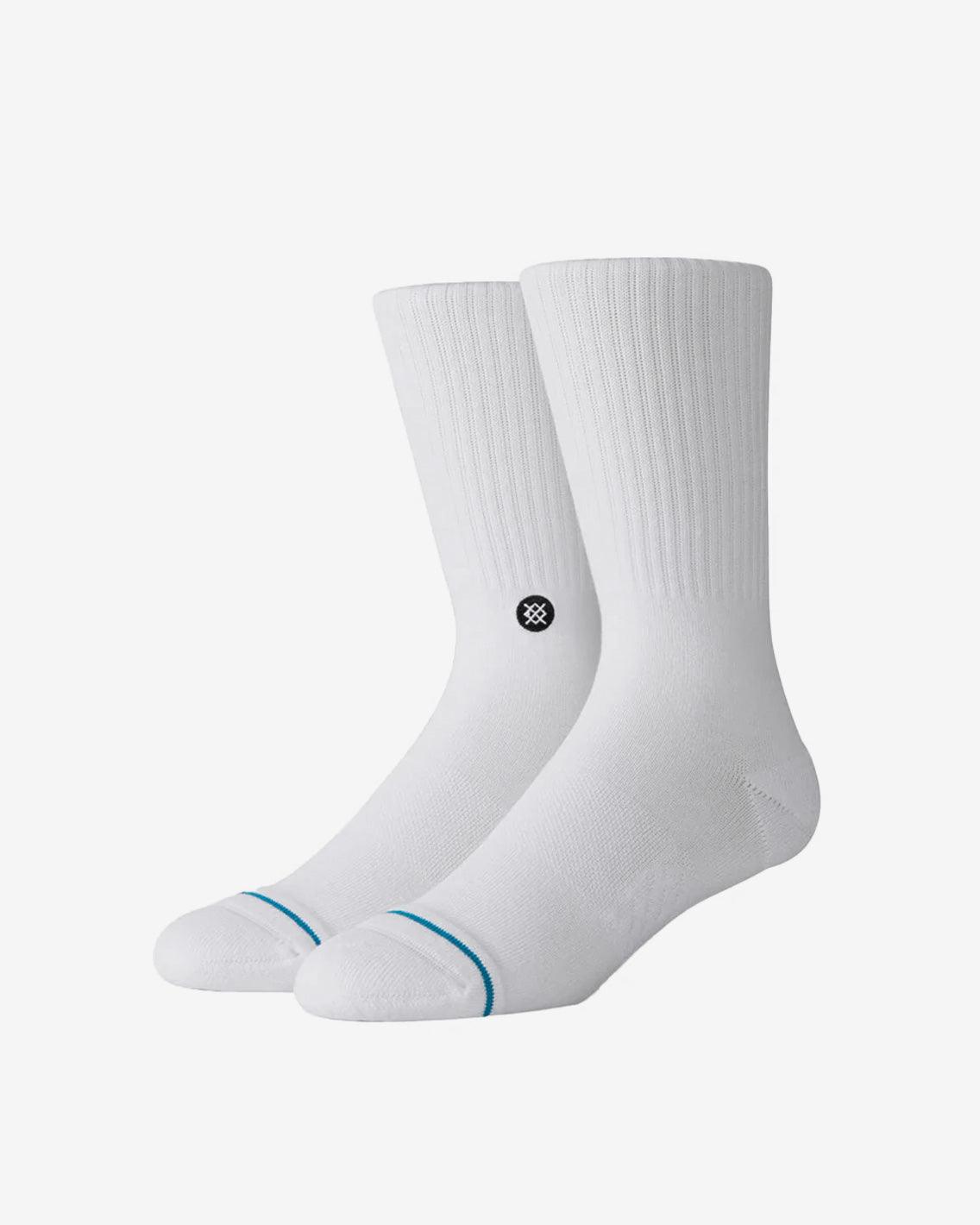 Stance - Icon - White / Black Socks Stance   