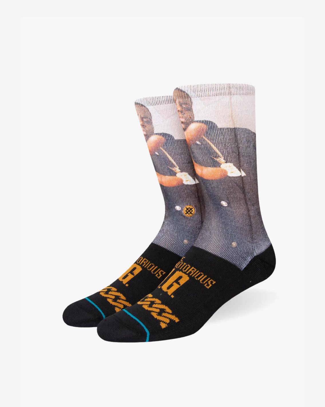 Stance - Notorious B.I.G The King Of NY - Black Socks Stance   